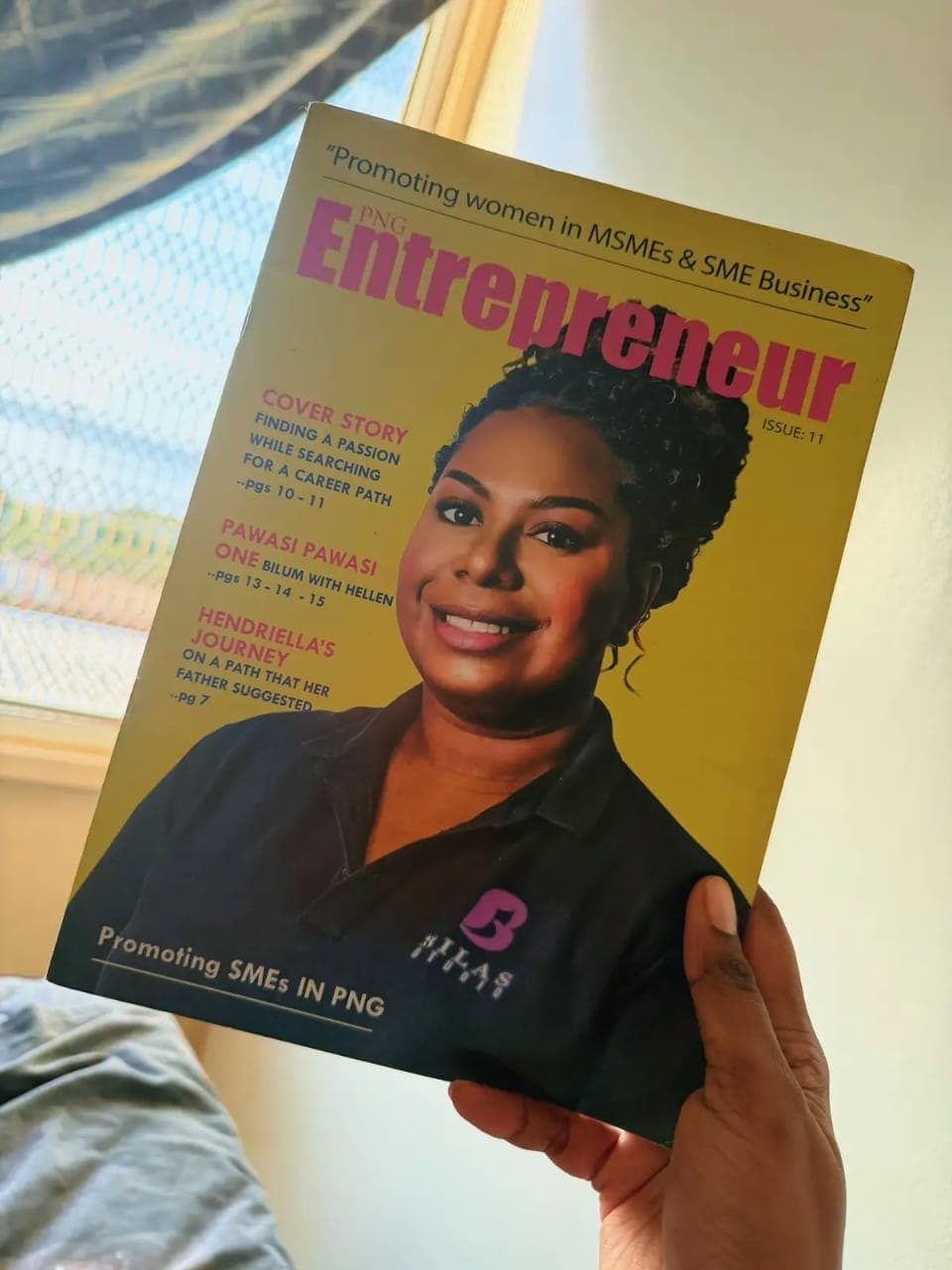 Estelle Walters — PNG Entrepreneur Magazine Cover